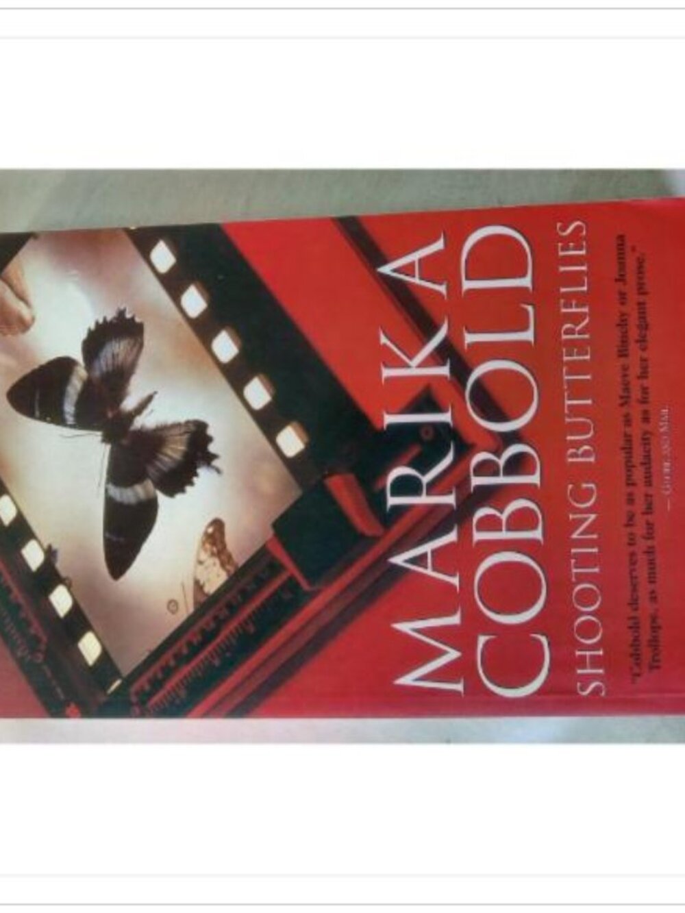 Shooting Butterflies Marika Cobbold 2003 Paperback Book Vintage Novel Read